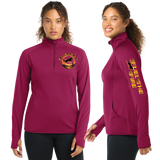 FUEL26/SportTek Women SportWick Stretch QTR Zip Pullover/LST850