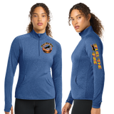 FUEL26/SportTek Women SportWick Stretch QTR Zip Pullover/LST850