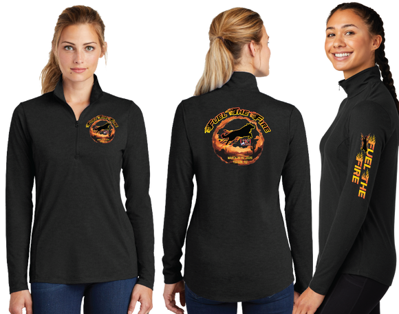 FUEL26/TriBlend Wicking Lightweight Quarter Zip Pullover/LST407