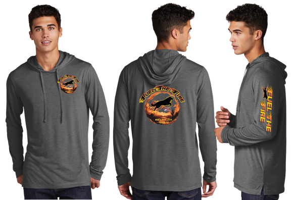 FUEL26/UniSex Sport Tek TriBlend Wicking Long Sleeve Hoodie /ST406