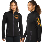 FUEL26/SportTek WOMEN SportWick Stretch Contrast FULL ZIP Jacket/LST853