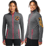 FUEL26/SportTek WOMEN SportWick Stretch Contrast FULL ZIP Jacket/LST853
