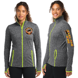 FUEL26/SportTek WOMEN SportWick Stretch Contrast FULL ZIP Jacket/LST853