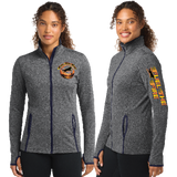 FUEL26/SportTek WOMEN SportWick Stretch Contrast FULL ZIP Jacket/LST853