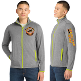 FUEL26/SportTek SportWick Stretch Contrast FULL ZIP Jacket/ST853