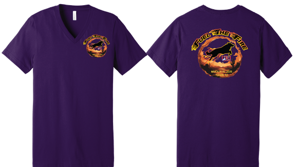 FUEL26/BELLA CANVAS  Unisex Jersey Short Sleeve V Neck Tee/BC3005