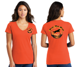 FUEL26/Port n Company Women V Neck Tee/LPC450V