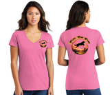 FUEL26/Port n Company Women V Neck Tee/LPC450V