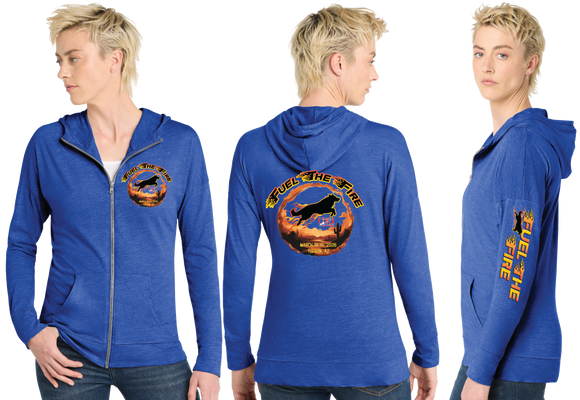 FUEL26/Women District Medal Full Zip Hoodie/DT665