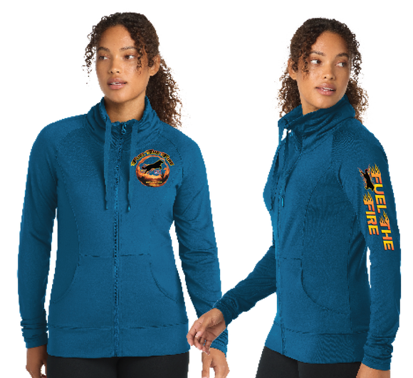 FUEL26/SportTek Women SportWick StretchFull Zip Jacket/LST852