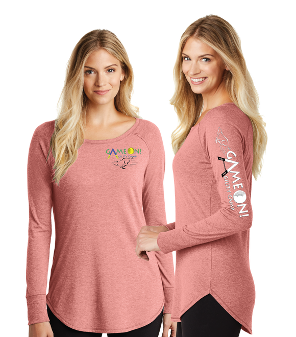 GAME24/Women’s Perfect Tri Long Sleeve Tunic Tee/DT132L