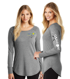 GAME24/Women’s Perfect Tri Long Sleeve Tunic Tee/DT132L