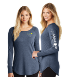 GAME24/Women’s Perfect Tri Long Sleeve Tunic Tee/DT132L