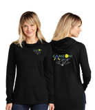 GAME24/Sport Tek Women TriBlend Wicking Long Sleeve Hoodie/LST406