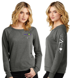 GAME25/Women Featherweight French Terry Long Sleeve Crewneck/DT672
