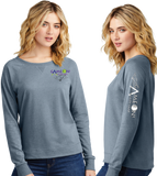 GAME25/Women Featherweight French Terry Long Sleeve Crewneck/DT672