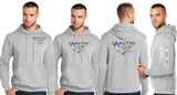 GAME25/Port and Company Core Fleece Pullover Hooded Sweatshirt/PC78H