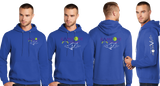 GAME25/Port and Company Core Fleece Pullover Hooded Sweatshirt/PC78H