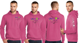 GAME25/Port and Company Core Fleece Pullover Hooded Sweatshirt/PC78H
