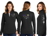 GAME25/Ladies 9oz Quarter Zip Sweatshirt/LST253/