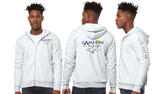 GAME25/Bella Canvas mid weight Full zip hoodie/3739