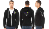 GAME25/Bella Canvas mid weight Full zip hoodie/3739
