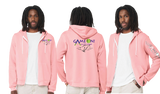 GAME25/Bella Canvas mid weight Full zip hoodie/3739