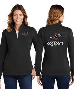 GGDS24/Ladies 9oz Quarter Zip Sweatshirt/LST253/