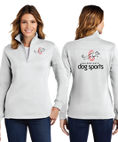 GGDS24/Ladies 9oz Quarter Zip Sweatshirt/LST253/