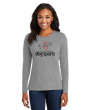 GGDS24/Women Long Sleeve Core Cotton Tee/LPC54LS/