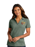 GOLD RUSH/ Port Authority Ladies C FREE Cotton Blend Pique Polo/LK867