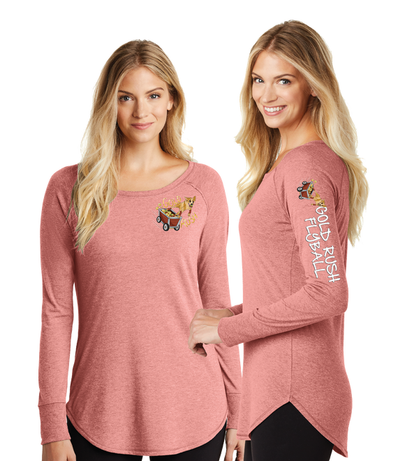 GOLD RUSH/Women’s Perfect Tri Long Sleeve Tunic Tee/DT132L