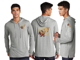 GOLD RUSH/UniSex Sport Tek TriBlend Wicking Long Sleeve Hoodie /ST406