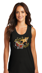 GOLD RUSH/Women TriBlend Racerback Tank Top/DM138L