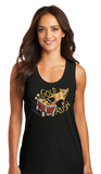 GOLD RUSH/Women TriBlend Racerback Tank Top/DM138L