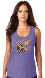 GOLD RUSH/Women TriBlend Racerback Tank Top/DM138L