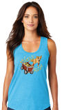 GOLD RUSH/Women TriBlend Racerback Tank Top/DM138L