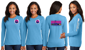 ICUP24/Women Long Sleeve Core Cotton Tee/LPC54LS