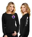 ICUP24/Women Featherweight French Terry Long Sleeve Crewneck/DT672