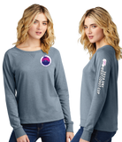 ICUP24/Women Featherweight French Terry Long Sleeve Crewneck/DT672