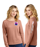 ICUP24/Women Featherweight French Terry Long Sleeve Crewneck/DT672