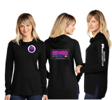 ICUP24/Sport Tek Women TriBlend Wicking Long Sleeve Hoodie/LST406