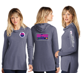 ICUP24/Sport Tek Women TriBlend Wicking Long Sleeve Hoodie/LST406