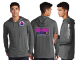 ICUP24/UniSex Sport Tek TriBlend Wicking Long Sleeve Hoodie /ST406