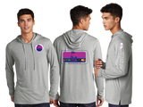 ICUP24/UniSex Sport Tek TriBlend Wicking Long Sleeve Hoodie /ST406