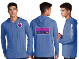 ICUP24/UniSex Sport Tek TriBlend Wicking Long Sleeve Hoodie /ST406