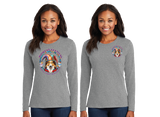 JESTER/Women Long Sleeve Core Cotton Tee/LPC54LS