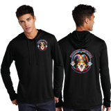 JESTER/UniSex Sport Tek TriBlend Wicking Long Sleeve Hoodie /ST406