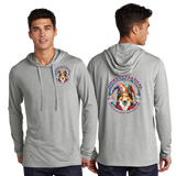 JESTER/UniSex Sport Tek TriBlend Wicking Long Sleeve Hoodie /ST406