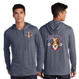 JESTER/UniSex Sport Tek TriBlend Wicking Long Sleeve Hoodie /ST406